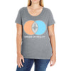 dream or reality Ladies Curvy T-Shirt