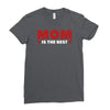 mom is the best Ladies Fitted T-Shirt