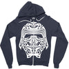 kylo ren helmet w Zipper Hoodie