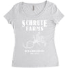 Schrute Farms Women's Triblend Scoop T-shirt