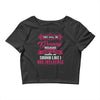 They Call Me Granny Partner In Crime Funny Crop Top