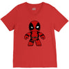 deadpool robot V-Neck Tee