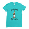 Drinking Buddies Ladies Fitted T-Shirt