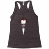 the clown father Racerback Tank