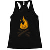 camp &amp; bonfire Racerback Tank