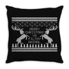 Merry Christmas Ya Filthy Animal Throw Pillow
