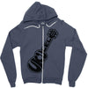 ukulele Zipper Hoodie