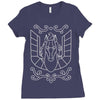 pegasus cloth box Ladies Fitted T-Shirt