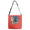forest fighter Adjustable Strap Totes