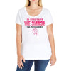 On Wednesdays We Smash The Patriarchy Ladies Curvy T-Shirt