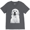 pocket puppy V-Neck Tee