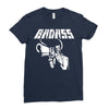 bad ass Ladies Fitted T-Shirt
