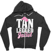 tan legged juliet Zipper Hoodie
