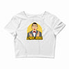 loner rebel Crop Top