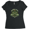boba fit Women's Triblend Scoop T-shirt