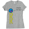 fatty acid Ladies Fitted T-Shirt