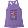 ugly santa dabbing Racerback Tank