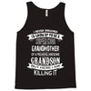 Super Cool Grandmother Of A Freaking Awesome Grandson Tank Top