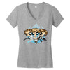 power heroes Women's V-Neck T-Shirt