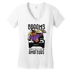 brooms are for amateurs Women's V-Neck T-Shirt