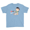 Cute Baby Painter's Dad Love Youth Tee