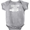 sarcasm now loading Baby Onesie