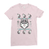 merry wolfmas Ladies Fitted T-Shirt