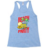 beach party Racerback Tank