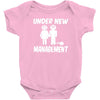 under new management stag night wedding mens Baby Onesie
