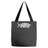 darwin'   fish Tote Bags
