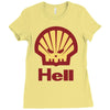 hell Ladies Fitted T-Shirt