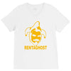 rentaghost 70s 80s kids tv series show retro V-Neck Tee