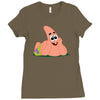 patrick star Ladies Fitted T-Shirt