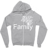 family tree Zipper Hoodie