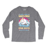 I Wish I Were a Unicorn So I Could Stab Idiots with My Head Long Sleeve Shirts