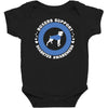 boxers support diabetes awareness Baby Bodysuit