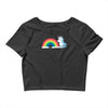 tasty rainbow Crop Top