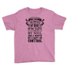 I Am An April Woman Youth Tee