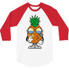 pineapple summer 3/4 Sleeve Shirt