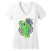 scared straight Women's V-Neck T-Shirt
