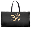 om zeichen indien buddhisten meditation religion yoga Weekender Totes
