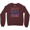 my mom is in heaven forever Crewneck Sweatshirt