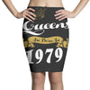 queens are born in 1979 Pencil Skirts