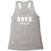 boys with abs Racerback Tank