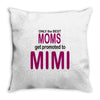 moms mimi Throw Pillow