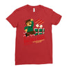 all the bacon and eggs Ladies Fitted T-Shirt