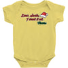 dear santa, i want it all Baby Bodysuit