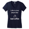 coffee (2) Women's V-Neck T-Shirt