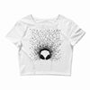headphones Crop Top