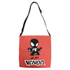 we are venom Adjustable Strap Totes